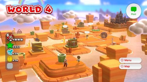 World 4 (Super Mario 3D World) - Super Mario Wiki, the Mario encyclopedia