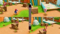 A minigame where players race while riding on Yoshis in Super Mario Party Jamboree