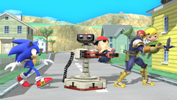 Challenge 102 from the eleventh row of Super Smash Bros. for Wii U