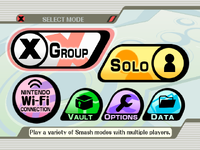 Main Menu from Super Smash Bros. Brawl