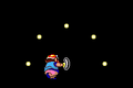 Wario hits the punching bag