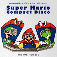 Super Mario Compact Disco album art for iOS.