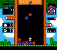 The SNES version of Wario's Woods.