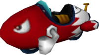 The model for Baby Mario's Bullet Bike from Mario Kart Wii