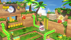 Turnip Cannon Jungle from Captain Toad: Treasure Tracker