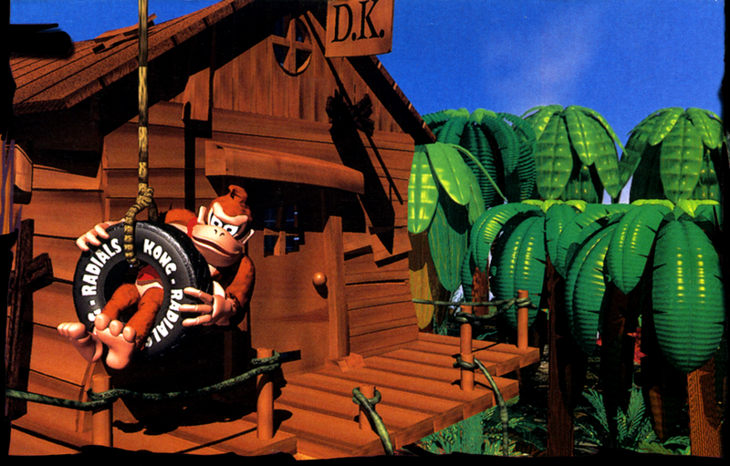 File:DK in Treehouse Tyre DKC.png