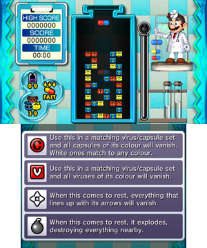 Advanced Stage 2 of Miracle Cure Laboratory in Dr. Mario: Miracle Cure