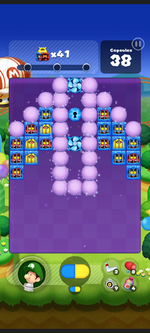 Stage 242 from Dr. Mario World