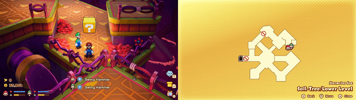 Block 12 in the Soli-Tree from Mario & Luigi: Brothership
