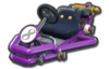 Thumbnail of a purple Pipe Frame (with 8 icon), in Mario Kart 8.