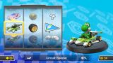 Yoshi's green Circuit Special, as shown on the customization screen