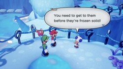 The Frostbitten Toads side quest in Mario & Luigi: Brothership.
