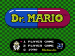 The image for "Title Screen" from Dr. Mario for Nintendo Entertainment System on Nintendo Music.