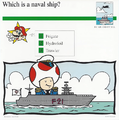 "Which is a naval ship?"1