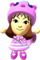 Artwork of a Mii as Peanut in Nintendo Land