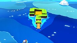 ? Island in Paper Mario: The Origami King