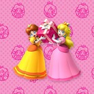 Artwork of Princess Daisy (left) and Princess Peach used as a thumbnail for a Valentine's Day opinion poll