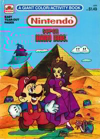 Cover of Super Mario Bros.: A Giant Color/Activity Book