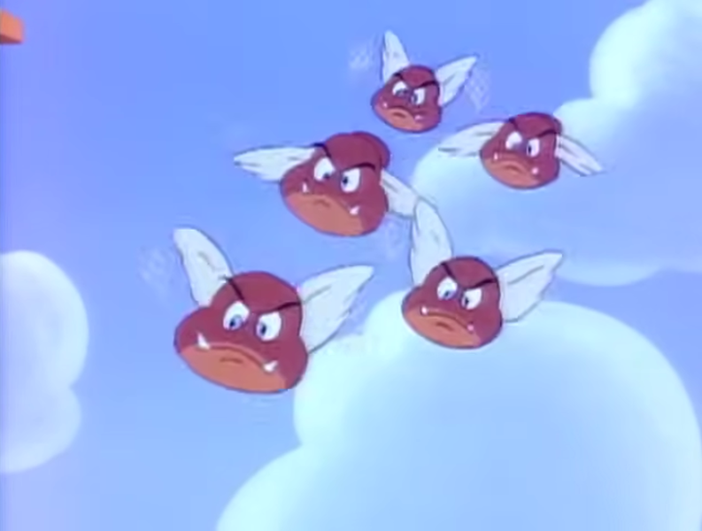 File:SMW Cartoon Paragoombas.png