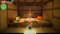 Mario inside a house in Shogun Studios