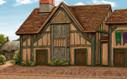 Stratford-upon-Avon in the PC release of Mario's Time Machine