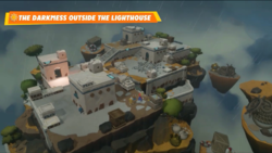 An example of the The Darkmess Outside the Lighthouse battle in Mario + Rabbids Sparks of Hope