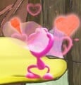 A Glubbit after eating a heart turnip
