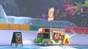 A Yoshi's location in Mario Kart World
