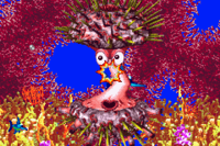 Barbos in Donkey Kong Country 3 for the Game Boy Advance.