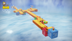 Drop-Road Dash from Captain Toad: Treasure Tracker