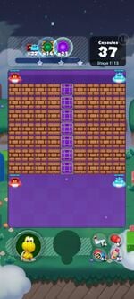 Stage 1113 from Dr. Mario World