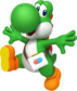 Artwork of Dr. Yoshi from Dr. Mario World