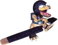 Artwork of a Kopter from Donkey Kong Country 3: Dixie Kong's Double Trouble!
