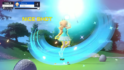 Rosalina's Special Shot in Mario Golf: Super Rush
