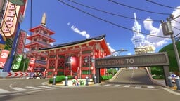 Tokyo Blur as it appears in Mario Kart 8 Deluxe