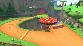 The course in Mario Kart 8 Deluxe