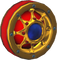 The KingRing_RedGold tires from Mario Kart Tour