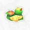 A sticker in Mario Kart World