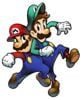Mario & Luigi: Superstar Saga artwork: Mario and Luigi