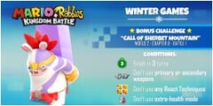 Conditions for the bonus challenge
