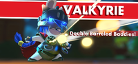 Valkyrie splash screen from Mario + Rabbids Kingdom Battle