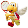 Artwork of Koopa Paratroopa from Mario Tennis Fever