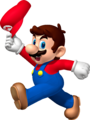Mario tipping his hat