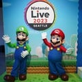 Luigi and Mario at Nintendo Live 2023 SEATTLE