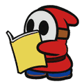 The Laundry Guy from Paper Mario: Color Splash