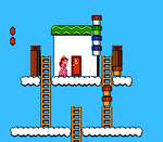 The mushroom block glitch from Super Mario Bros. 2