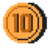 10-Coin icon in Super Mario Maker 2 (Super Mario Bros. style)
