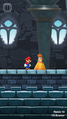 Mario rescuing Princess Daisy