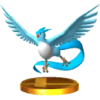 Trophy of Articuno in Super Smash Bros. for Nintendo 3DS.