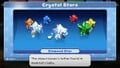 Menu for viewing collected Crystal Stars in the remake